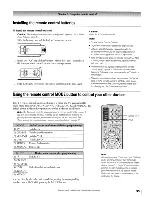 Предварительный просмотр 33 страницы Toshiba 42HPX95 - 42" Plasma Panel Owner'S Manual