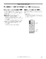 Предварительный просмотр 37 страницы Toshiba 42HPX95 - 42" Plasma Panel Owner'S Manual