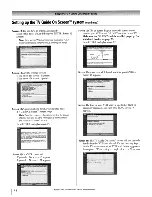 Предварительный просмотр 44 страницы Toshiba 42HPX95 - 42" Plasma Panel Owner'S Manual