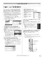 Предварительный просмотр 49 страницы Toshiba 42HPX95 - 42" Plasma Panel Owner'S Manual