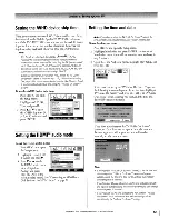 Предварительный просмотр 55 страницы Toshiba 42HPX95 - 42" Plasma Panel Owner'S Manual