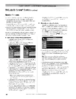 Предварительный просмотр 68 страницы Toshiba 42HPX95 - 42" Plasma Panel Owner'S Manual