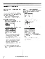 Предварительный просмотр 86 страницы Toshiba 42HPX95 - 42" Plasma Panel Owner'S Manual