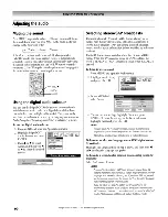 Предварительный просмотр 90 страницы Toshiba 42HPX95 - 42" Plasma Panel Owner'S Manual