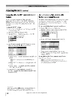 Предварительный просмотр 92 страницы Toshiba 42HPX95 - 42" Plasma Panel Owner'S Manual