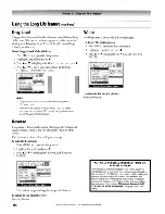 Предварительный просмотр 96 страницы Toshiba 42HPX95 - 42" Plasma Panel Owner'S Manual