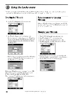 Предварительный просмотр 98 страницы Toshiba 42HPX95 - 42" Plasma Panel Owner'S Manual