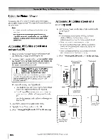 Предварительный просмотр 104 страницы Toshiba 42HPX95 - 42" Plasma Panel Owner'S Manual