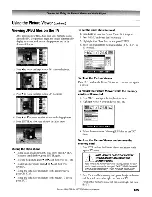 Предварительный просмотр 105 страницы Toshiba 42HPX95 - 42" Plasma Panel Owner'S Manual