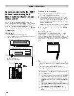 Предварительный просмотр 18 страницы Toshiba 42LX177 - 42" LCD TV Owner'S Manual