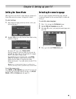 Предварительный просмотр 43 страницы Toshiba 42LX177 - 42" LCD TV Owner'S Manual