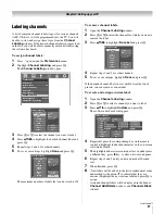 Предварительный просмотр 47 страницы Toshiba 42LX177 - 42" LCD TV Owner'S Manual