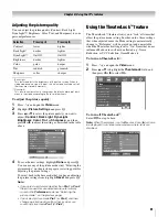 Предварительный просмотр 61 страницы Toshiba 42LX177 - 42" LCD TV Owner'S Manual