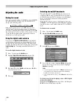 Предварительный просмотр 64 страницы Toshiba 42LX177 - 42" LCD TV Owner'S Manual