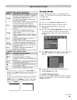 Предварительный просмотр 69 страницы Toshiba 42LX177 - 42" LCD TV Owner'S Manual