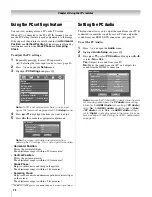 Предварительный просмотр 72 страницы Toshiba 42LX177 - 42" LCD TV Owner'S Manual