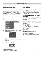 Предварительный просмотр 73 страницы Toshiba 42LX177 - 42" LCD TV Owner'S Manual