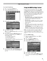 Предварительный просмотр 75 страницы Toshiba 42LX177 - 42" LCD TV Owner'S Manual