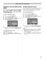 Предварительный просмотр 79 страницы Toshiba 42LX177 - 42" LCD TV Owner'S Manual