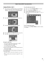 Предварительный просмотр 97 страницы Toshiba 42LX177 - 42" LCD TV Owner'S Manual