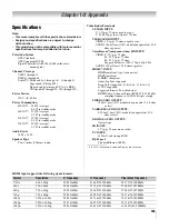 Предварительный просмотр 109 страницы Toshiba 42LX177 - 42" LCD TV Owner'S Manual