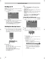 Предварительный просмотр 24 страницы Toshiba 42RV550A Owner'S Manual