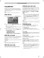 Предварительный просмотр 25 страницы Toshiba 42RV550A Owner'S Manual