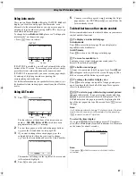 Предварительный просмотр 27 страницы Toshiba 42RV550A Owner'S Manual