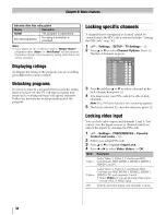 Preview for 38 page of Toshiba 42SL417U Owner'S Manual