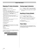 Preview for 44 page of Toshiba 42SL417U Owner'S Manual