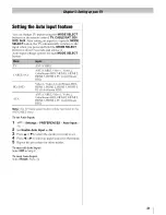 Preview for 124 page of Toshiba 42SL417U Owner'S Manual