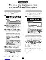 Preview for 16 page of Toshiba 42WH18B, 50WH18B Owner'S Manual