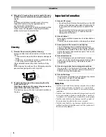 Preview for 6 page of Toshiba 42WL68A Owner'S Manual