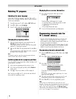 Preview for 12 page of Toshiba 42WL68A Owner'S Manual