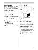 Preview for 17 page of Toshiba 42WL68A Owner'S Manual