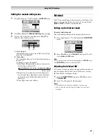 Preview for 21 page of Toshiba 42WL68A Owner'S Manual