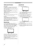 Preview for 22 page of Toshiba 42WL68A Owner'S Manual