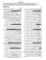 Preview for 2 page of Toshiba 42WP27B Service Manual