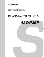 Toshiba 42WP36P Service Manual preview