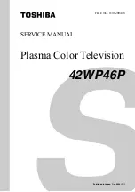 Toshiba 42WP46P Service Manual preview