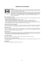 Preview for 5 page of Toshiba 42WP46P Service Manual