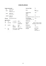 Preview for 122 page of Toshiba 42WP46P Service Manual