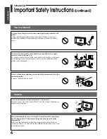 Preview for 6 page of Toshiba 42WP48A Owner'S Manual