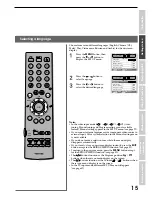 Preview for 15 page of Toshiba 42WP48A Owner'S Manual