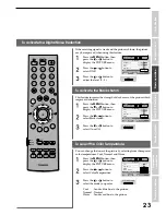 Preview for 23 page of Toshiba 42WP48A Owner'S Manual