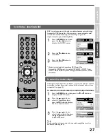 Preview for 27 page of Toshiba 42WP48A Owner'S Manual