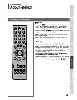 Preview for 41 page of Toshiba 42WP48A Owner'S Manual