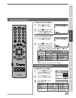 Предварительный просмотр 25 страницы Toshiba 42WP56A Owner'S Manual