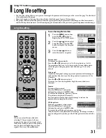 Preview for 31 page of Toshiba 42WP56A Owner'S Manual