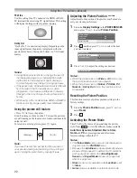 Preview for 22 page of Toshiba 42XL700A Owner'S Manual